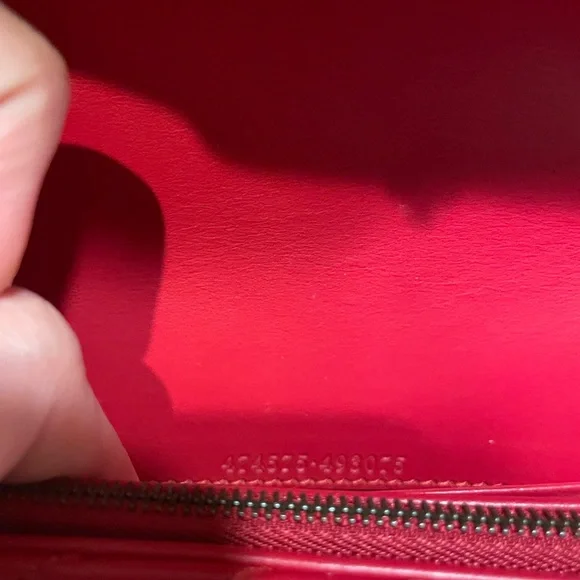 Gucci GG Marmont Wallet On Chain (Red) - Picture 4 of 10